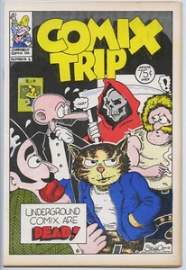 COMIX TRIP #1 - 9.2, CR-OW - 1ª impresión - Solo 400-500 copias impresas - Imagen 1 de 2
