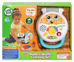 LeapFrog Build-a-Waffle Lernset, Rollenspiel Küchenspielzeug mit Lichtern, Musi... - Bild 1 von 5