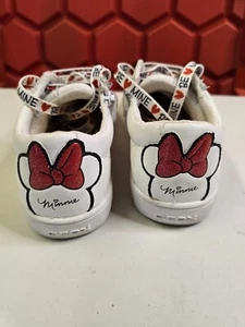 Geox minnie mouse trainers Shoes Disney Size 12US Kids Leather Italian - Picture 1 of 13