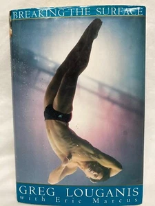 Signed GREG LOUGANIS Breaking the Surface HCDJ Olympics medalist memoir - Picture 1 of 11