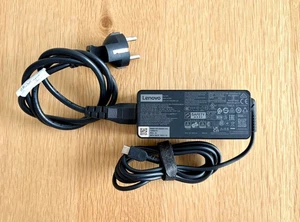 Oryginalny LENOVO 65W USB-C ADLX65YDC3D Notebook Laptop Ładowarka Zasilacz - Zdjęcie 1 z 1