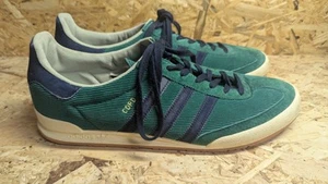 Adidas Cord Herren Sneaker Cord Grün Navy Blau Creme UK12 - Bild 1 von 5