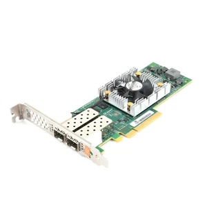 Qlogic QLE2672 Dual-Port 16GB Fibre Channel FC PCIe 3.0 x8 NIC Full Height Brckt - Afbeelding 1 van 2