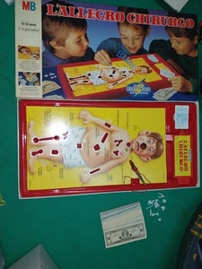 L'ALLEGRO CHIRURGO MB GIOCHI EDIZIONE 1978 VINTAGE GIOCO ELETTRICO DA TAVOLO - Foto 1 di 4