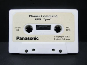 Phaser Command Run "pan", JR-TU 64, Instant Software, Panasonic JR-200U Computer - Picture 1 of 4