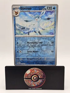 Glaceon Reverse Holo 025/131 Prismatic Evolutions English Pokemon Card - Picture 1 of 1