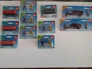 ✅LOT of 11 New Siku 1072 0887 1027 1664 farmer freight wagon freight train RARE - Picture 1 of 10