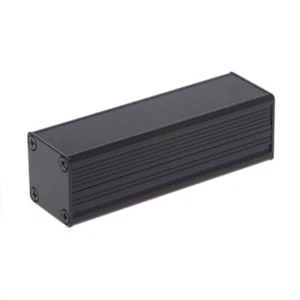 New DIY Extruded Electronic Project Aluminum Enclosure for Case Black 80x25x25mm - Picture 1 of 8