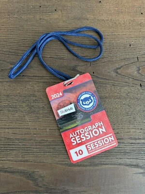 CHICAGO CUBS 2024 Season Ticket Holder Autograph Session Lanyard - Image 1 of 2