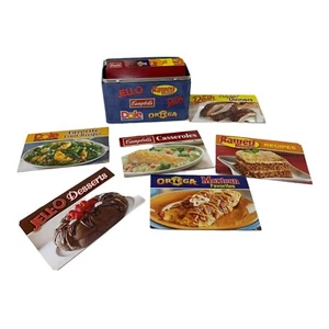 Favorite Brand name recipes Collectors Tin Jello Dole Campbells Ramen Mrs Dash - Picture 1 of 9
