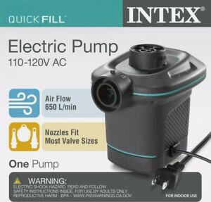 Electric Air Pump, Standard 110v Plug, Air Mattress Pump Inflatable Air Pump