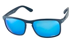 Ray Ban RB4264 601SA1 Chromance Polarized Black / Blue mirror Sunglasses Genuine