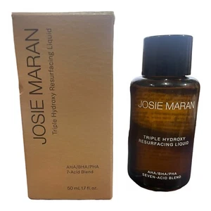 Josie Maran Triple Hydroxy Resurfacing Liquid 1.7 Fl Oz 50ml New In Box - Picture 1 of 4