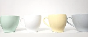 Bormioli Cups Modern Porcelain Coffee cup Tea Cappuccino Espresso Home/ Office - Picture 1 of 8