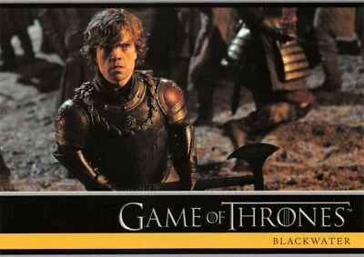 Game of Thrones Season 2 (2013) BASE Trading Card #27 / BLACKWATER - Image 1 of 2