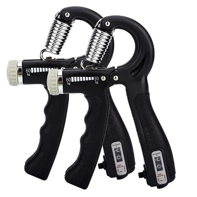 Empuñadura de mano Entrenador de potencia Entrenador de agarre Ajustable Gimnasio Ejercitador Foto 1 de 4