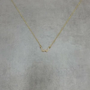 Breast Cancer Awareness GOLD Plated Necklace Boob Mammary Female Body Beautiful - Picture 1 of 6