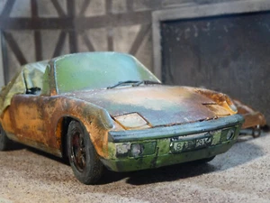 VW Porsche 914-6 Bj.1973 Scheunenfund / Handarbeitsmodell im Maßstab 1:18 - Bild 1 von 16