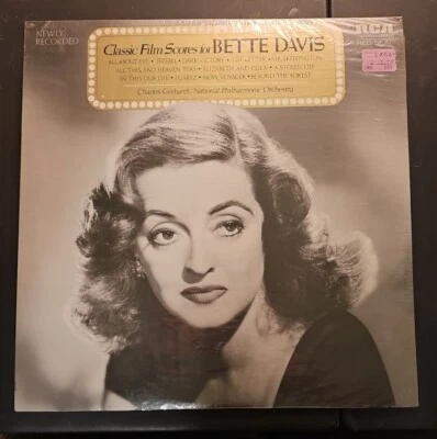 Classic Film Scores For Bette Davis Vinyl LP SEALED ARL 1-0183 RCA  - Image 1 of 4