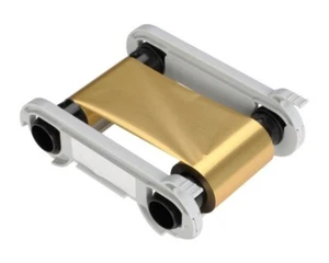 Cinta monocromática dorada metálica Evolis RCT216NAAA (1000 impresiones) - Imagen 1 de 4