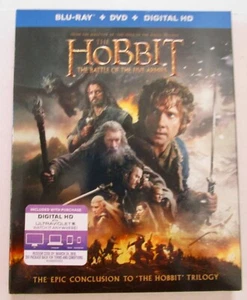 The Hobbit: The Battle of the Five Armies 2014 Blu-Ray & DVD - Picture 1 of 3