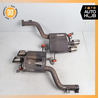 Juego de puntas de silenciadores de escape Maserati GranTurismo M145 4,2 L lado izquierdo y derecho OEM Foto 1 de 4