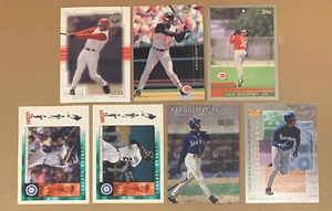 7x Lot of Ken Griffey Jr. . Cincinnati Reds/Seatle Mariners cards - Picture 1 of 2