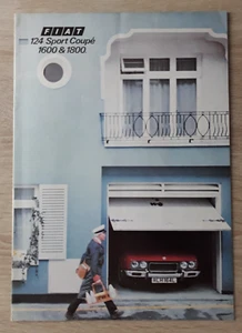 Fiat 124 Sport Coupe Brochure 1973 - 1600 1800 - Picture 1 of 4