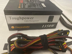 Thermaltake Toughpower TP-1350M 1350W EPS v2.91 SLI Ready 80Plus Power Supply PF - Picture 1 of 4