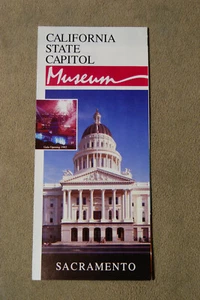California State Capitol Museum Brochure - Sacramento - Bild 1 von 3