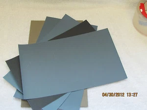 Schleifpapier sortiert 1000/1500/2000/2500/3000 Körnungen 20 Stück 4 1/2 x 5 1/2 - Bild 1 von 1
