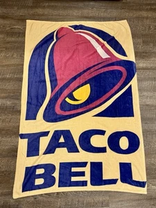 Taco Bell Fleece Throw Blanket New Super Soft Rare - Picture 1 of 2
