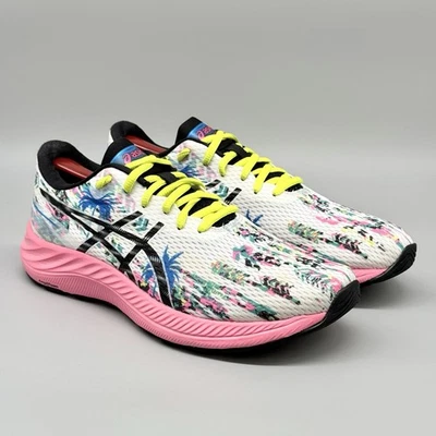ASICS Running Shoes Womens Size 9.5 US White Pink Multicolor Gel Mesh 1012B281 - Image 1 of 4