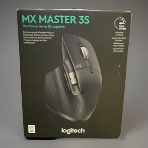Logitech MX Master 3S Performance Wireless Mouse - BRAND NEW & SEALED - Afbeelding 1 van 2