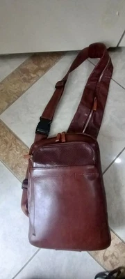 Borsello Monospalla Piquadro In Pelle - Immagine 1 di 4