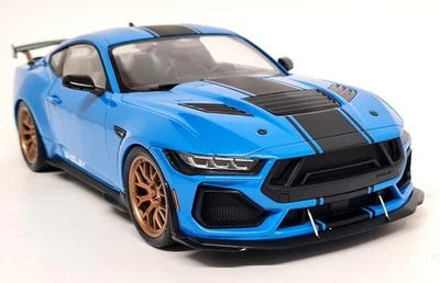 Solido 1/18 Ford Shelby Mustang Super Snake Grabber Blue 2024 Diecast model car - Image 1 of 4