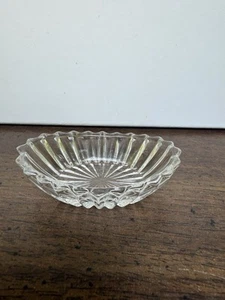 1 Vintage Heisey Ridgeleigh Presses Crystal Jam Jelly Bowls Ashtray 3 1/4" - Picture 1 of 5