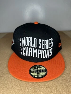 Б/у шляпа San Francisco Giants New Era 2012 World Series чемпионы размер 7 5/8 - Изображение 1 из 4