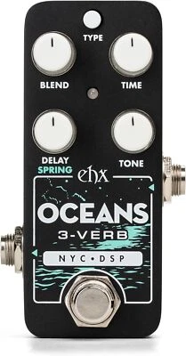 Electro-Harmonix Pico Oceans 3-verb Reverb Guitar Effects Pedal - Image 1 of 4