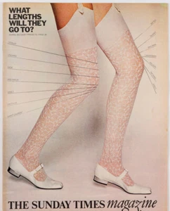 MARY QUANT Glenda Jackson MARQUIS DE SADE Petula Clark SUNDAY TIMES MAGAZINE 60s - Picture 1 of 7