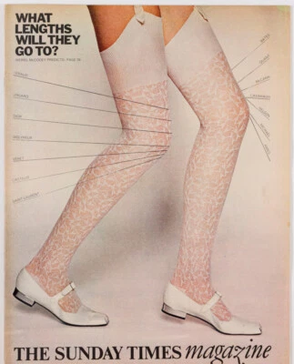 MARY QUANT Glenda Jackson MARQUIS DE SADE Petula Clark SUNDAY TIMES MAGAZINE 60s - Image 1 of 4