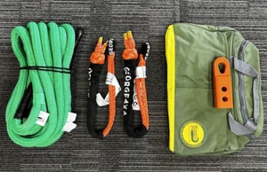 NEXT GEN Ford Ranger Recovery Kit Kinetic Rope + Soft Shackle + bag 4WD 4x4 - Picture 1 of 5