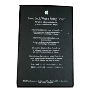 Apple Weight Saving Saver Device for PowerBook G3/G4 Mac - RARE 825-4990-A - Picture 1 of 6