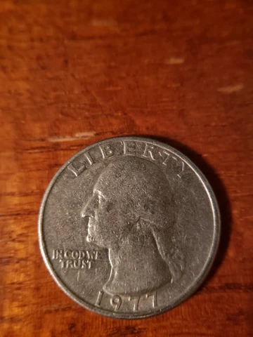 1977 quarter no mint mark Cover