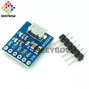 1-50 pezzi GY232V2 MICRO FT232RL modulo da USB a TTL per Arduino MCU seriale - Foto 1 di 9