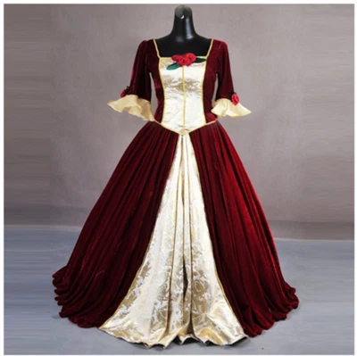 Beauty and the Beast cosplay Bella Costume Halloween Costumes - Image 1 of 3
