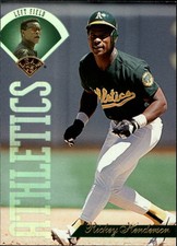 1995 Leaf Baseball #22 Rickey Henderson