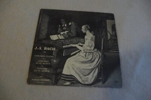 BACH 10" CONCERTO ITALIEN CND 1001. FRANCOISE BAUDLOT AUTOGRAPH HAND SIGNED - Picture 1 of 11