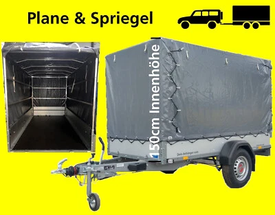 Aufbau Spriegel & Hochplane 150cm für Stema Anhänger STL 750 1300 ST/SH-25-13 - Bild 1 von 4