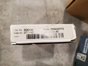 Siemens BQD140 1pole 40amp 277v 480v circuit breaker type BQD NEW! - Picture 1 of 2